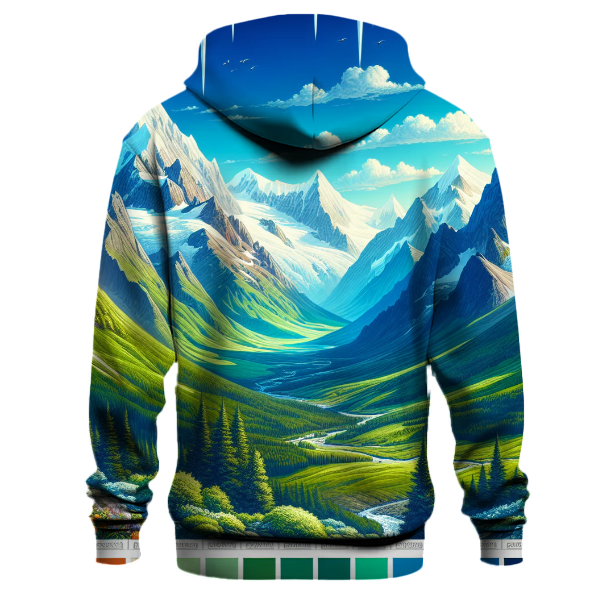 Mystical Mountainscape Hoodie