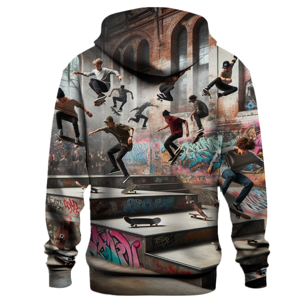 Urban Freestyle Skateboarding Hoodie