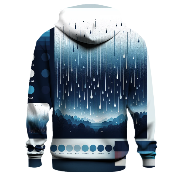 Sapphire Rainfall Harmony Hoodie
