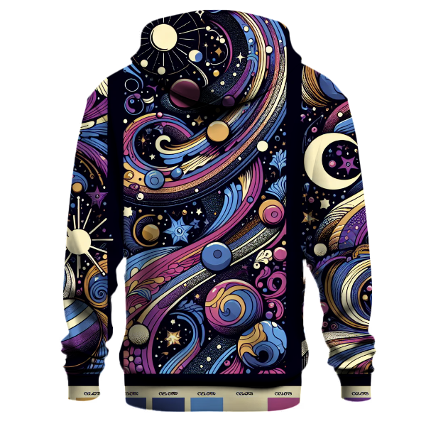 Retro Cosmic Love Hoodie