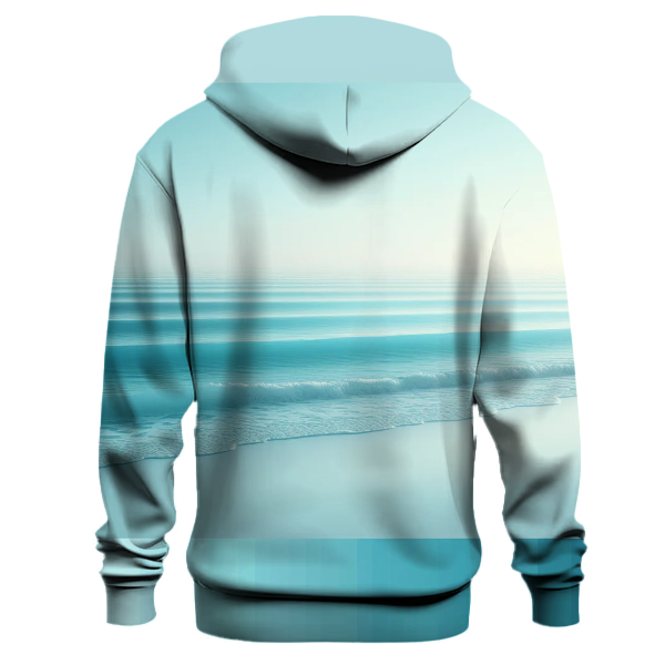 Aquamarine Ripple Effect Hoodie