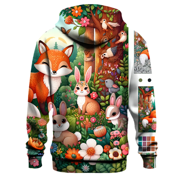 Charming Woodland Dreams Hoodie