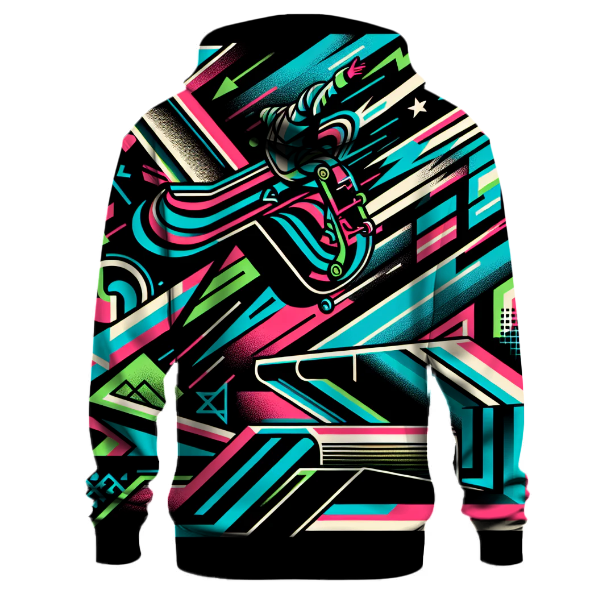 Retro Skate Park Hoodie