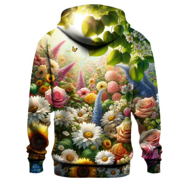 Charming Floral Fantasy Hoodie