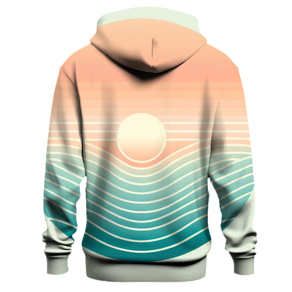 Coastal Sunrise Gradient Hoodie