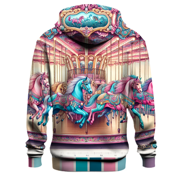 Charming Retro Carousel Hoodie