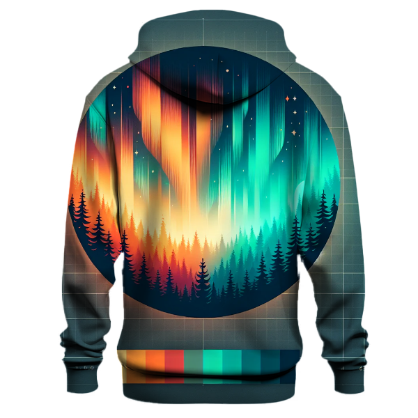 Aurora Sunset Drift Hoodie