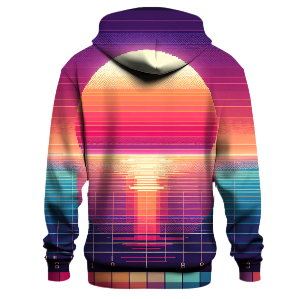 Digital Sunset Dream Hoodie