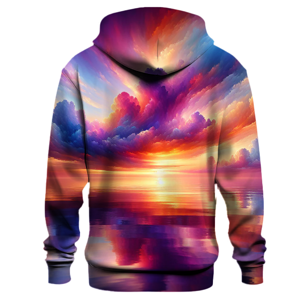 Radiant Sunset Reflections Hoodie