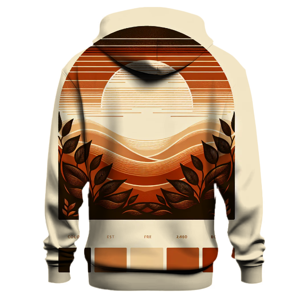 Rustic Sunset Charm Hoodie