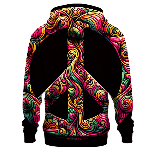 Groovy Peace Love Hoodie