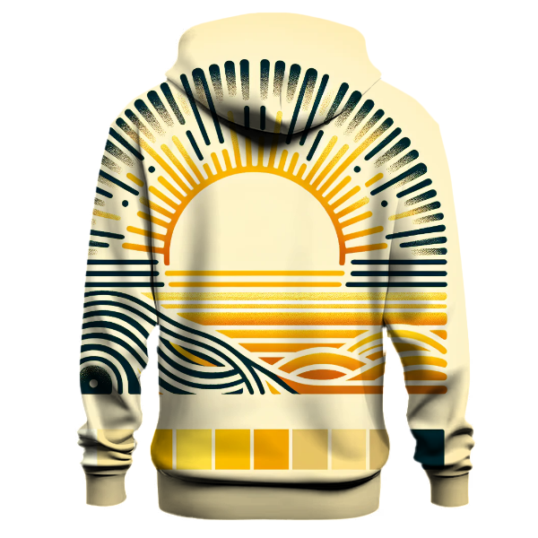 Radiant Sunbeam Gradient Hoodie