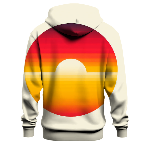 Retro Gradient Sunshine Hoodie