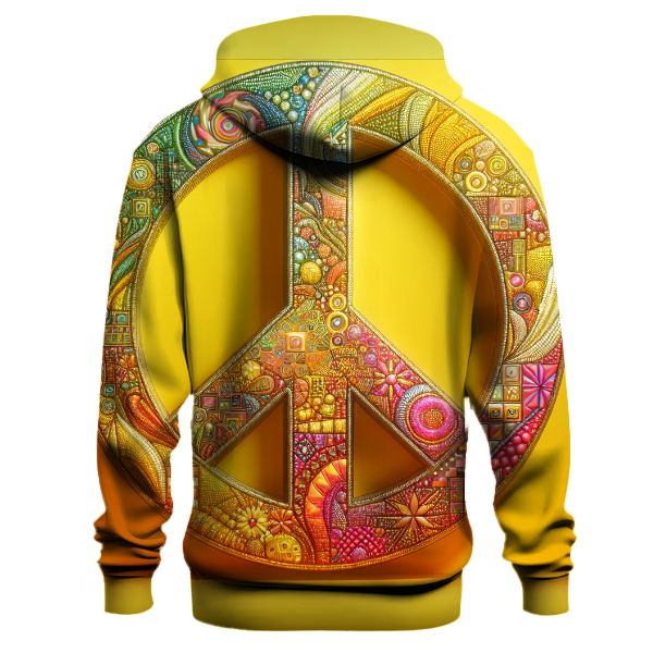 Sunshine Peace Sign Hoodie
