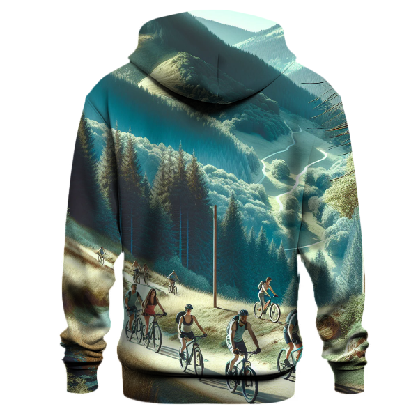Cycling Through the Wilderness Hoodie