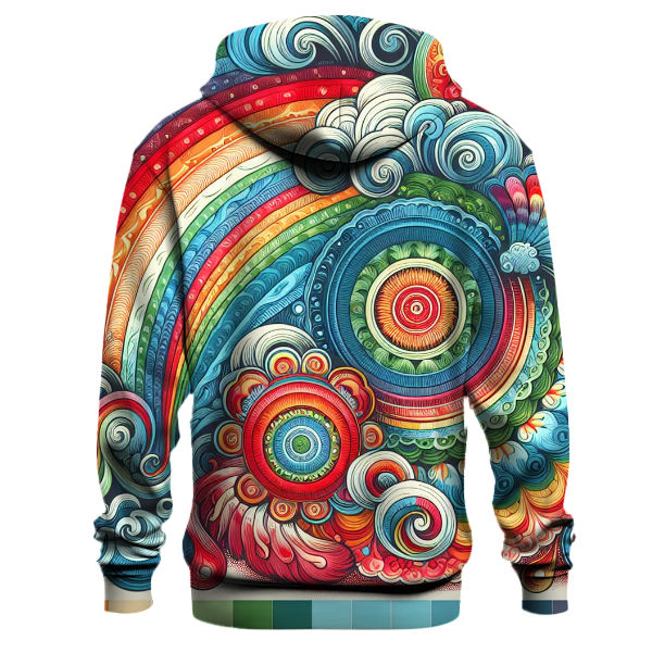 Rainbow Horizon Symphony Hoodie