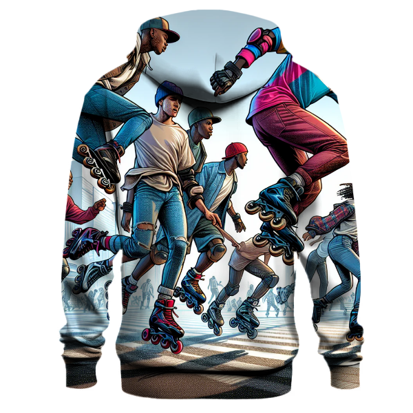Rollerblading Street Motion Hoodie