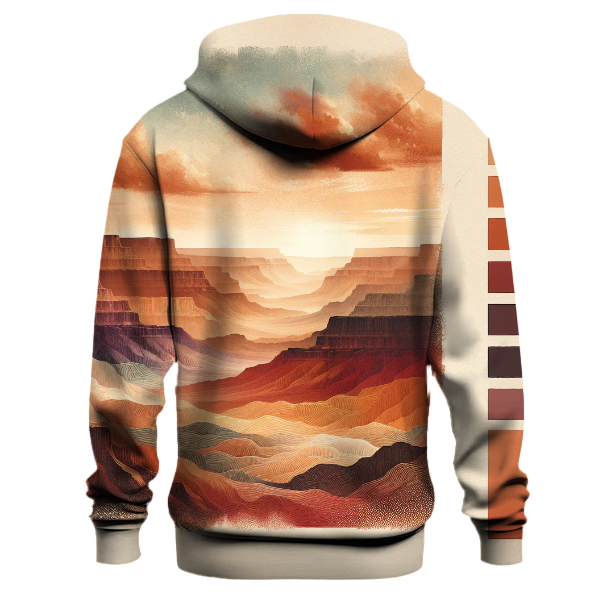 Copper Canyon Tie-dye Design Hoodie