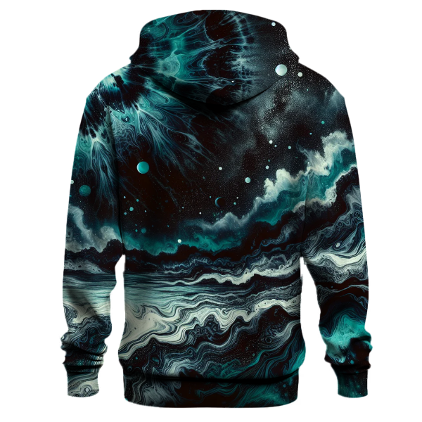 Midnight Lagoon Tie-Dye Hoodie