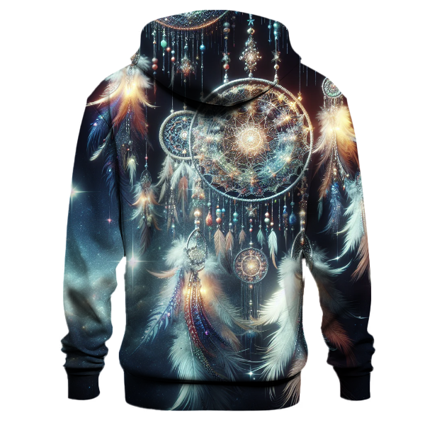Mystical Dreamcatcher Glow Hoodie