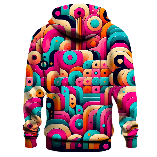 Abstract Disco Fractals Hoodie