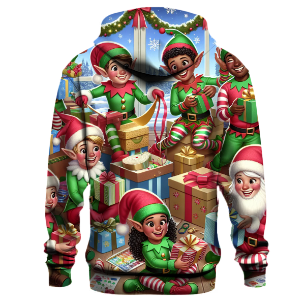 Joyful Elf Squad Hoodie