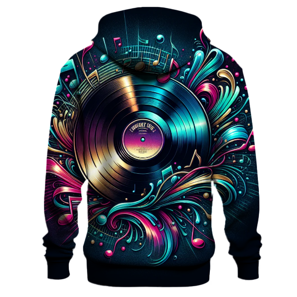 Vinyl Record Memories Hoodie