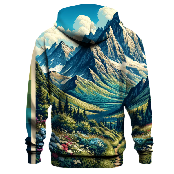 Adventurous Mountain Trails Hoodie
