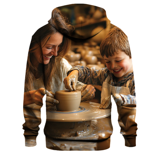 Exploring Artistic Expression A Day of Pottery Hoodie