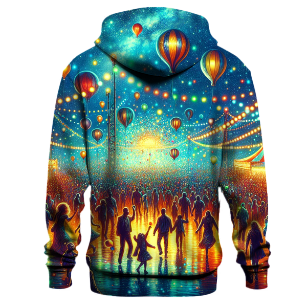 Dazzling Carnival Lights Hoodie