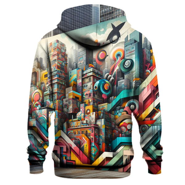 Bold Urban Street Art Hoodie