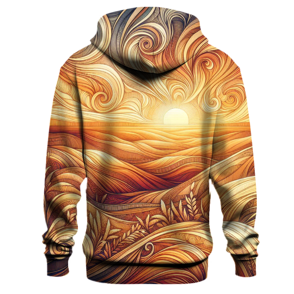 Savanna Glow Tie-Dye Hoodie