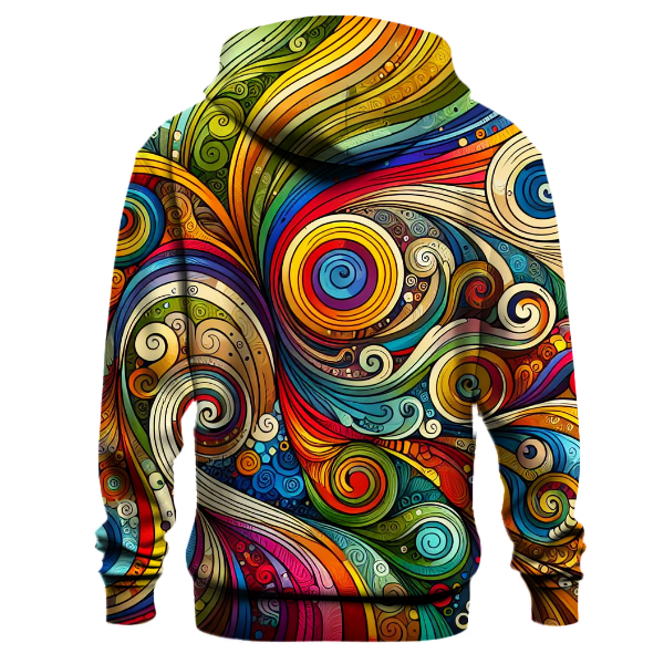 Rainbow Boho Fusion Hoodie