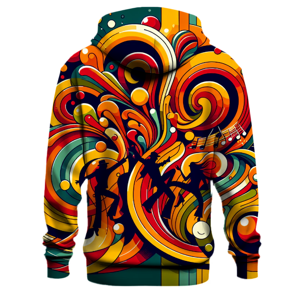 Funky Funkadelic Patterns Hoodie