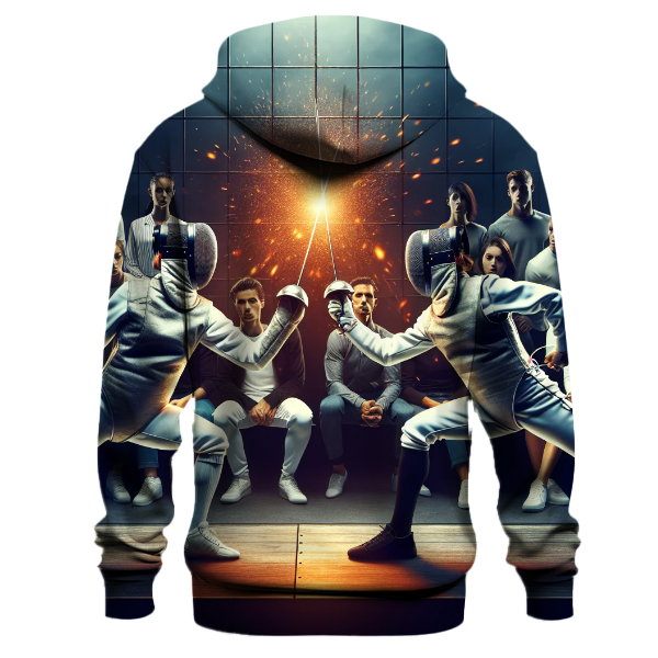 Fencing Duel Spirit Hoodie