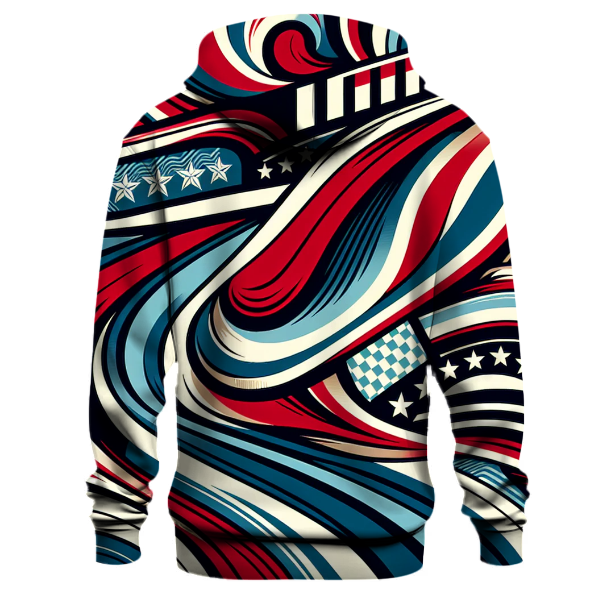 Retro Sporty Chic Hoodie