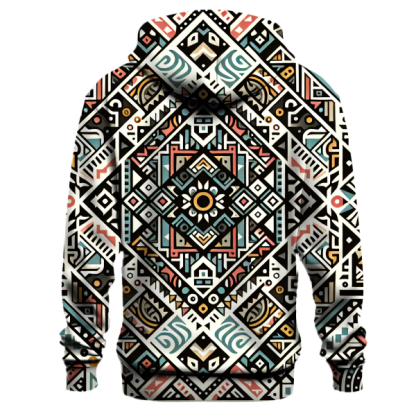 Intricate Tribal Patterns Hoodie