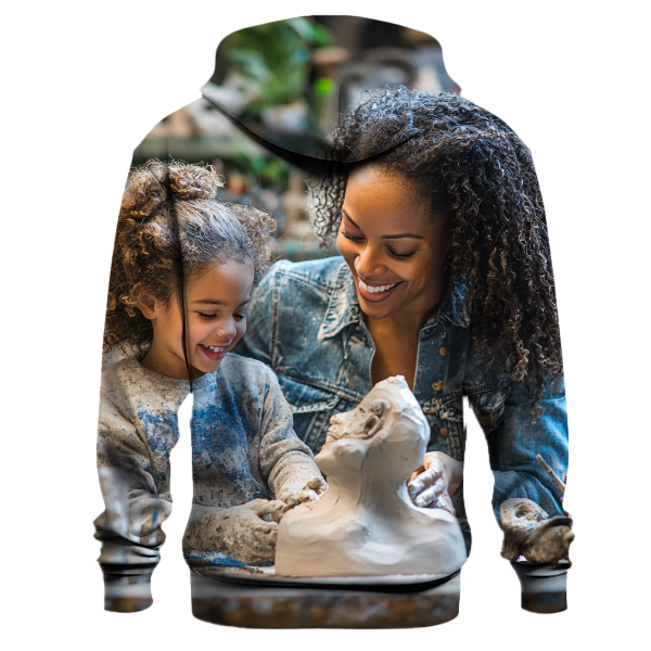 Artistic Connections Building a Sculpture Together Hoodie