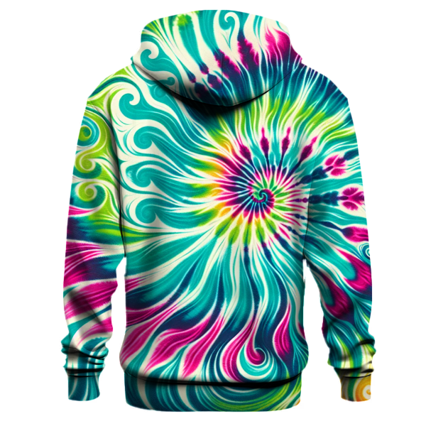 Funky Tie-Dye Revival Hoodie