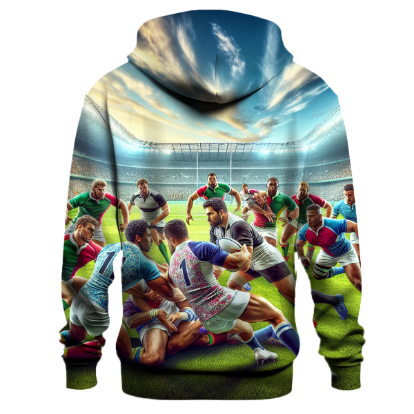 Rugby Field Dynamics Hoodie