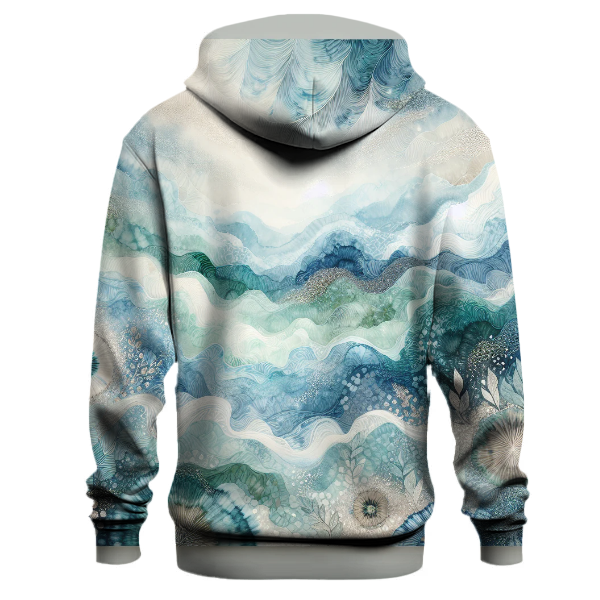 Mystic Waters Tie-Dye Design Hoodie