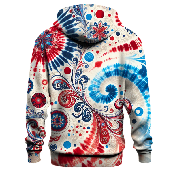 Firecracker Tie-Dye Hoodie