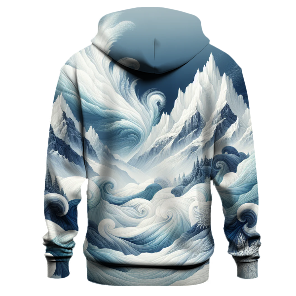 Frosty Mountain Tie-Dye Hoodie