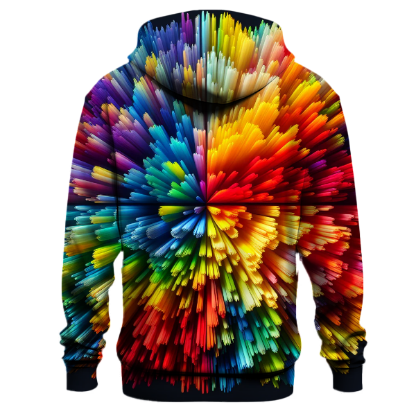 Rainbow Prism Explosion Hoodie