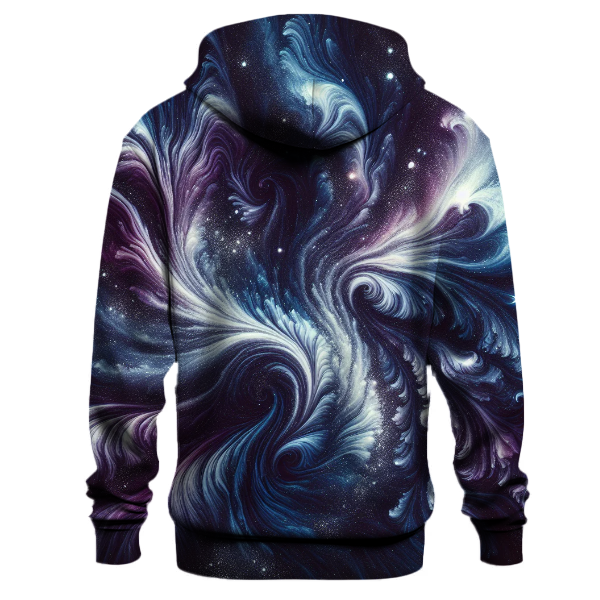 Cosmic Starlight Tie-Dye Design Hoodie