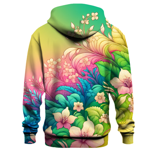 Sunlit Garden Gradient Hoodie