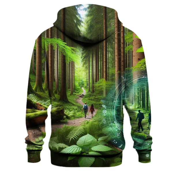 Hiking Wilderness Explorer Hoodie