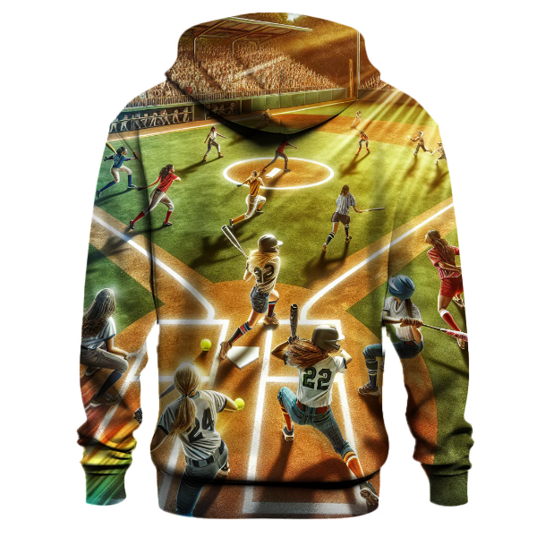 Softball Home Run Hoodie