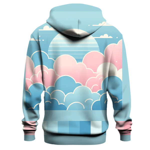 Pastel Dream Gradient Design Hoodie