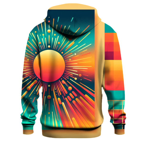 Electric Horizon Fade Hoodie